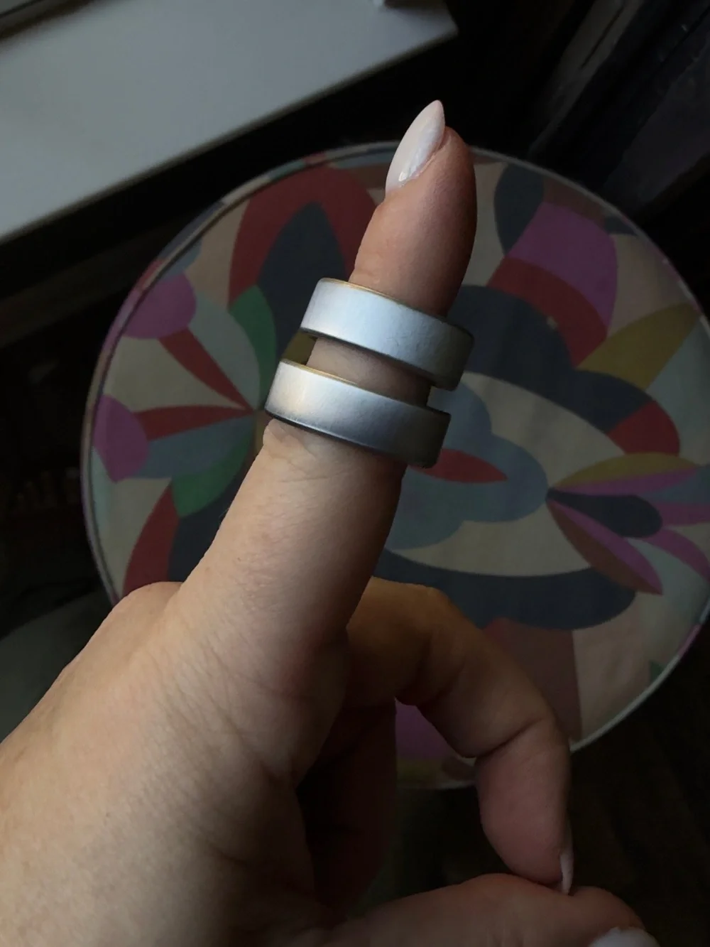 Oura Ring 4 - Size 7 - Matte Silver